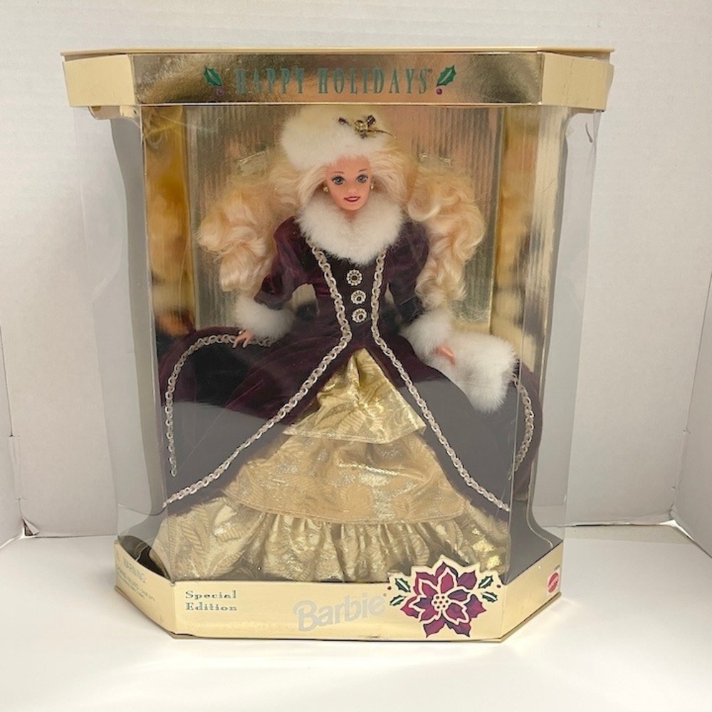 1996 Special Edition Happy Holidays Barbie Doll #15646